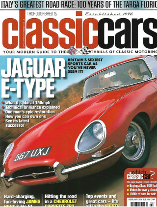 THOROUGHBRED & CLASSIC CARS 2006 FEB - JAGUAR E-TYPE, JAMES HUNT, CORVETTE ZR2